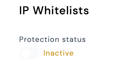 Enable protection